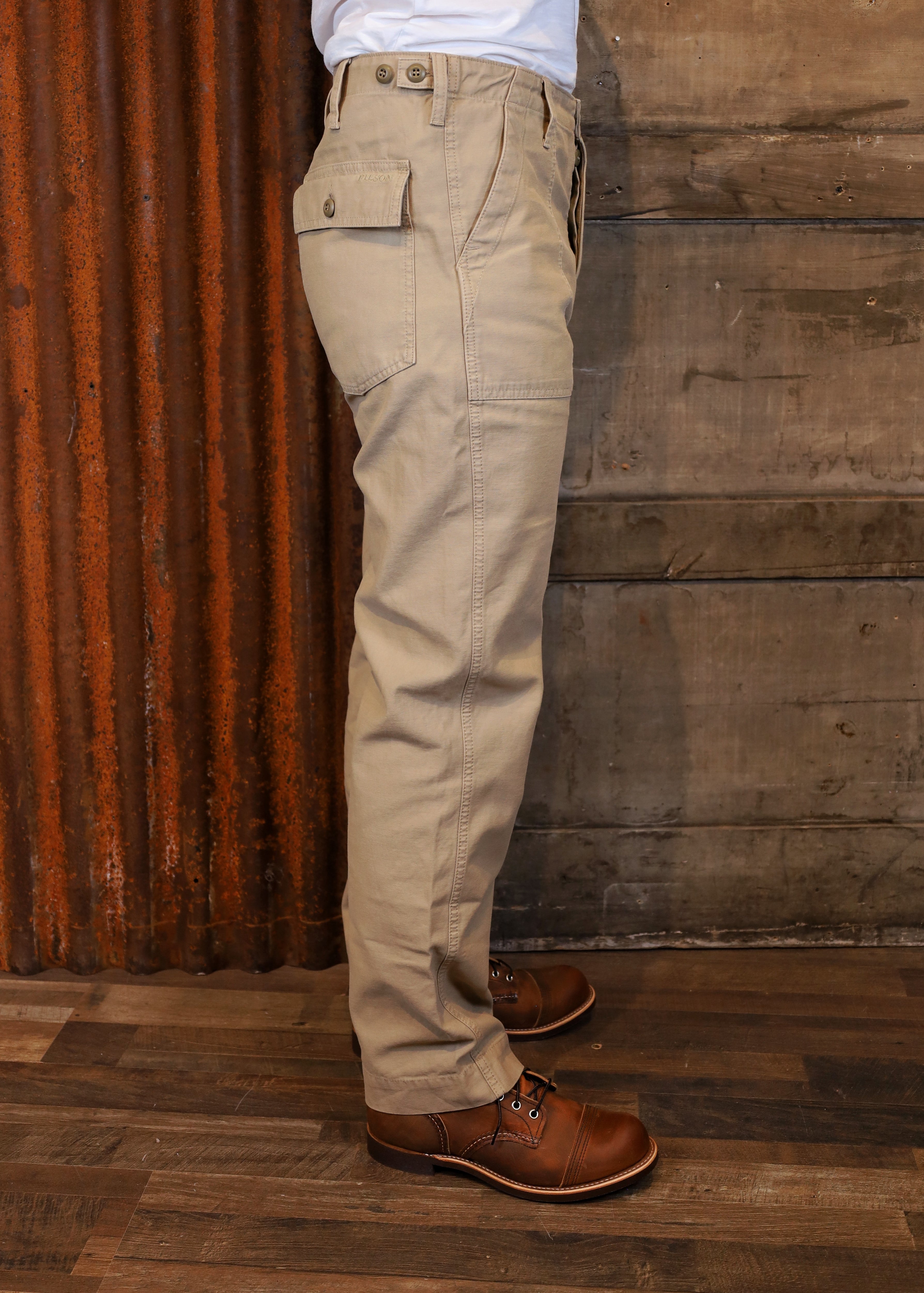 Field Supply Pants Gray Khaki