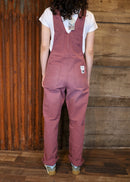 W‘Bib Overall Dusky Pink